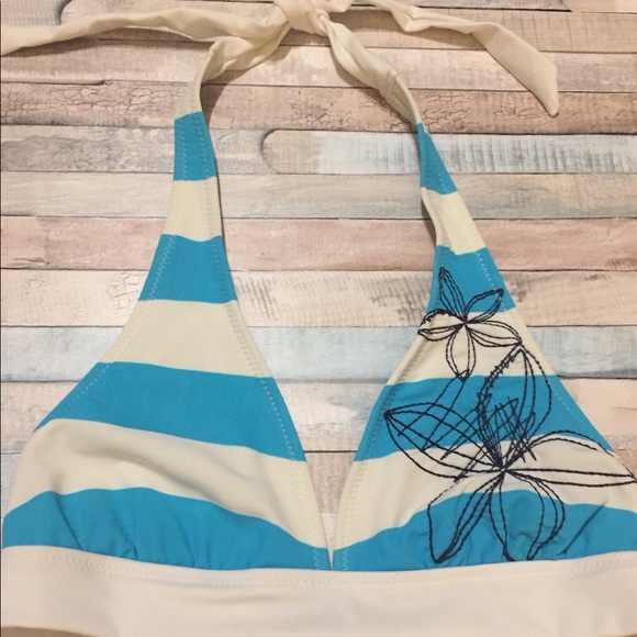 NWT Aeropostale Tropical Sunset Print Bikini - Picture 4 of 6